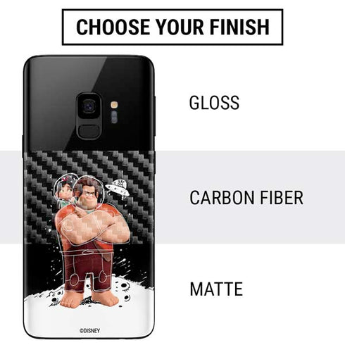 Disney Wreck-it Ralph And Vanellope Space Sketch Galaxy S9 Skin